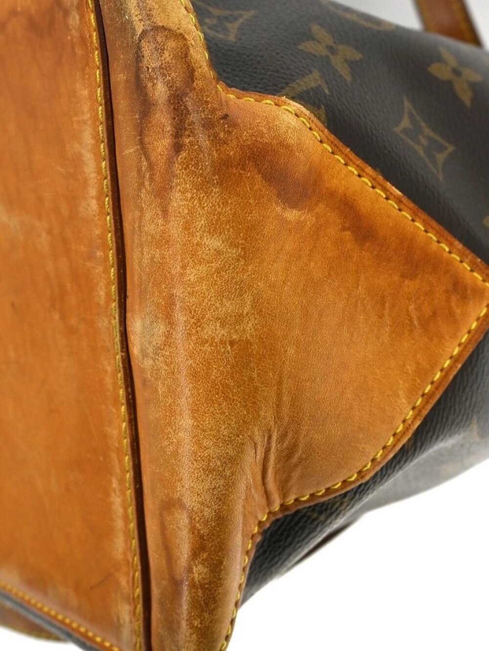 LOUIS VUITTON CABAS MEZZO HAND TOTE BAG MONOGRAM M51151 AR1015 YQ06468 - Picture 10 of 15
